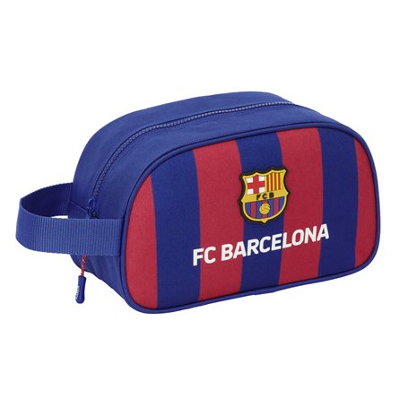 Nécessaire de Voyage F.C. Barcelona 24/25 Bordeaux Blue marine Sportif 26 x 15 x 12 cm