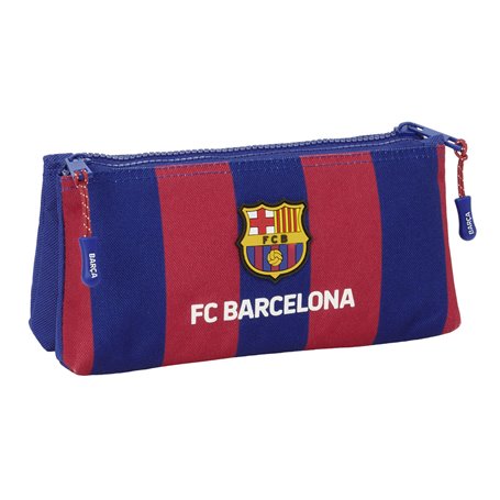 Nécessaire de Voyage F.C. Barcelona 24/25 Bordeaux Blue marine Sportif 22 x 10 x 8 cm