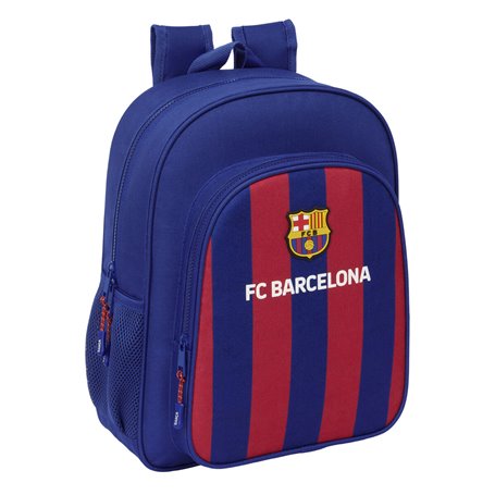 Cartable F.C. Barcelona 24/25 Bordeaux Blue marine 32 x 38 x 12 cm