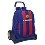 Cartable à roulettes F.C. Barcelona 24/25 Bordeaux Blue marine 32 x 44 x 16 cm