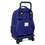 Cartable à roulettes F.C. Barcelona 24/25 Bordeaux Blue marine 33 x 45 x 22 cm