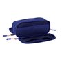 Trousse Fourre-Tout Triple F.C. Barcelona 24/25 Bordeaux Blue marine 21 x 8 x 8 cm