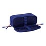 Trousse Fourre-Tout Triple F.C. Barcelona 24/25 Bordeaux Blue marine 21 x 8 x 8 cm