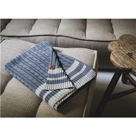 Couverture Scalpers Bleu Gris 140 x 190 cm