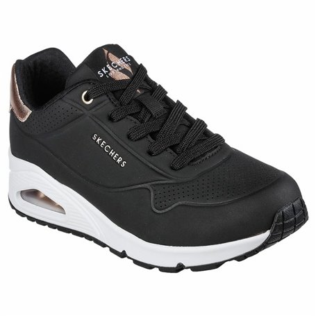 Chaussures de sport pour femme Skechers Uno - Golden Air  Noir