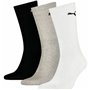 Chaussettes de Sport Puma Crew Noir Unisexe (3 pcs)