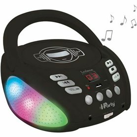 Lecteur CD/MP3 Lexibook iParty Bluetooth 5.0 Noir USB