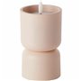 Bougie LED Brilliant Beige 3 W 15 x 8 cm Plastique