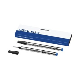 Recharge pour stylo Montblanc ROYAL  BLUE Bleu 2 Unités (2 Unités)