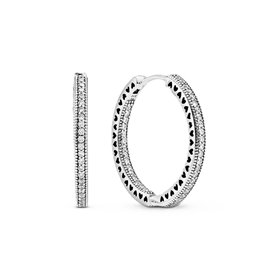 Boucles d´oreilles Femme Pandora HOOP SILVER Argent 925