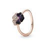 Bague Femme Pandora DEEP PURPLE PANSY FLOWER - RING - SIZE 52