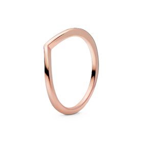 Bague Femme Pandora WISHBONE 14K ROSE GOLD-PLATED - RING - SIZE 48