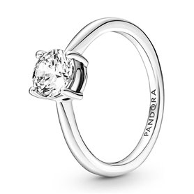 Bague Femme Pandora SPARKLING SOLITAIRE - - SIZE 54