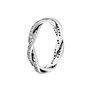 Bague Femme Pandora SPARKLING TWISTED LINES - RING - SIZE 52