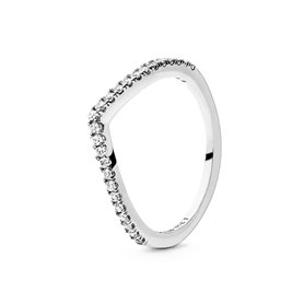 Bague Femme Pandora WISHBONE SILVER - SIZE 58