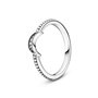 Bague Femme Pandora CRESCENT MOON BEADED - RING - SIZE 48