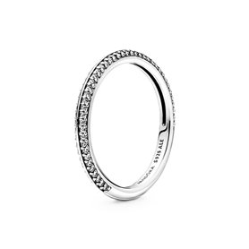Bague Femme Pandora ME COLLECTION BLACK PAVE - RING - SIZE 50