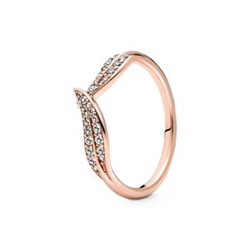 Bague Femme Pandora LEAF PAVE 12