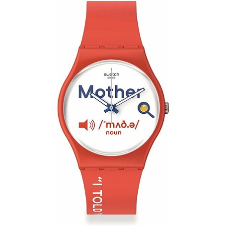 Montre Homme Swatch ALL ABOUT MOM (Ø 34 mm)