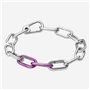 Perle de verre Femme Pandora PURPLE DOUBLE LINK