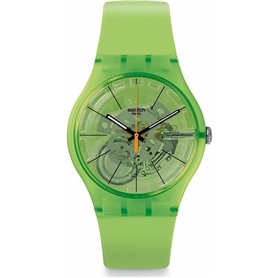 Montre Unisexe Swatch SUOG118 Vert