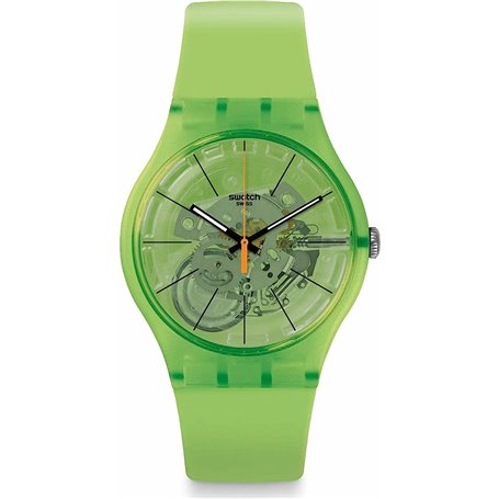 Montre Unisexe Swatch SUOG118 Vert