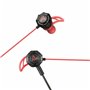 Casques avec Microphone Tempest Battle Noir Rouge