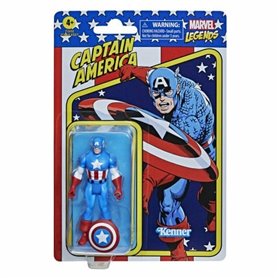 Figurine daction Marvel Legends Retro Series: Captain America