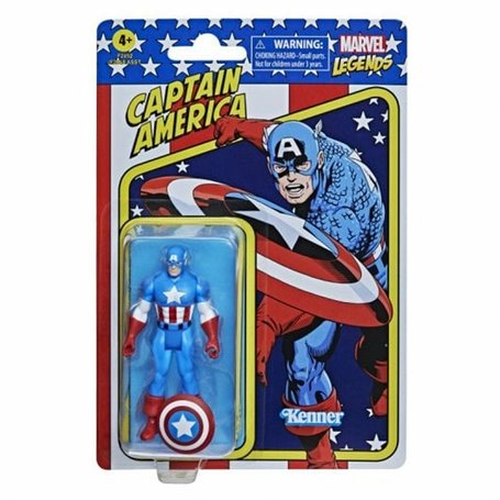 Figurine daction Marvel Legends Retro Series: Captain America