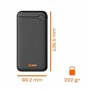 Powerbank PcCom Essential Noir 10000 mAh 20 W