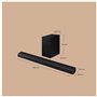 Barre audio Samsung Noir