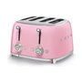 Grille-pain Smeg TSF03PKEU Rose 2000 W