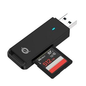 Conceptronic BIAN02B lecteur de carte mémoire USB 3.2 Gen 1 (3.1 Gen 1) Type-A Noir