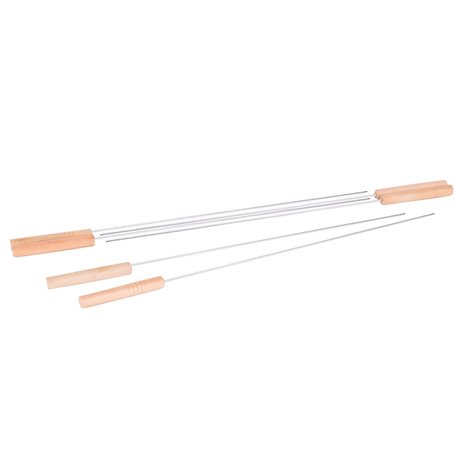 Ensemble de brochettes pour barbecue Acier inoxydable 40 x 0