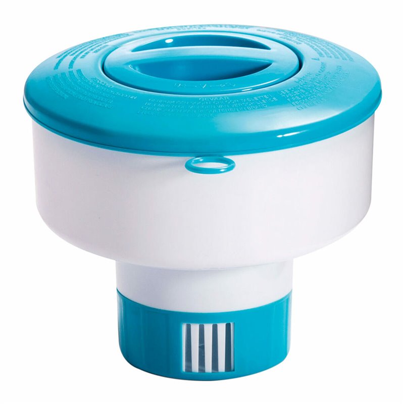 Distributeur de Chlore Intex 29041     Flottant 17,8 x 17,8 cm 