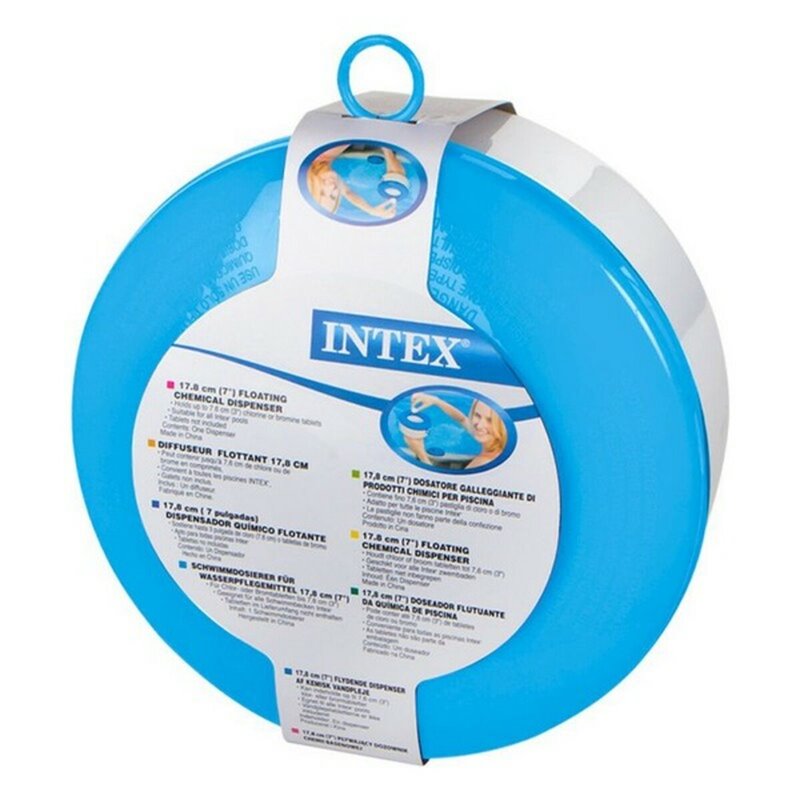 Image secondaire de Distributeur de Chlore Intex 29041     Flottant 17,8 x 17,8 cm 
