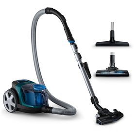 Aspirateur sans sac Philips PowerPro Compact FC9334/09 Bleu Noir Vert Gris 900 W 750 W 650 W