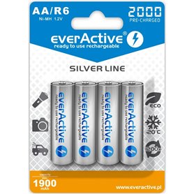 Piles Rechargeables EverActive EVHRL6-2000 AA LR6 1