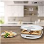 Machine à sandwich Clatronic ST 3477 Blanc 750 W