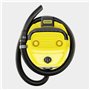 Aspirateur sans fil Kärcher 1.628-551.0 Jaune Noir 225 W