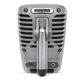 Microphone Shure MOTIVMV51 Gris