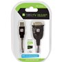 Techly IDATA USB-SER-2T câble Série Transparent 0,45 m USB Type-A DB-9