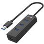 Hub USB 4 Ports Unitek Y-3089 Noir