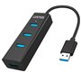 Hub USB 4 Ports Unitek Y-3089 Noir