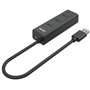 Hub USB 4 Ports Unitek Y-3089 Noir