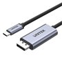 Câble USB-C vers DisplayPort Unitek V1409A Prise Mâle/Prise Mâle 2 m