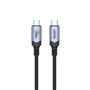 Câble USB C Unitek C14110GY-2M Noir 2 m