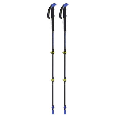 Bâton Trekking Viking Carbo-Lite Noir 135 cm (2 Unités)