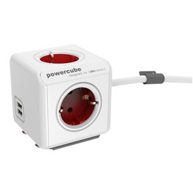 Bloc Cube Prises Allocacoc 2402RD/FREUPC (1