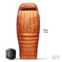 Sac de Couchage Sea to Summit ASL041091-050301 Orange